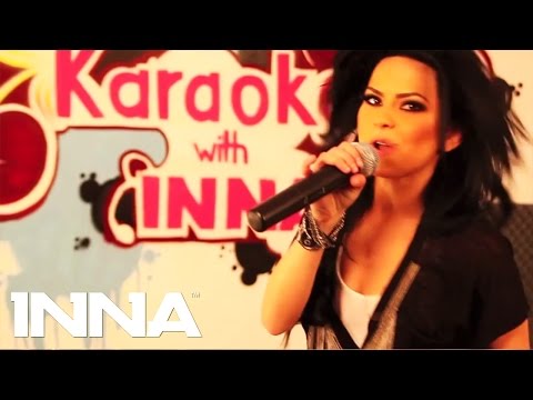 INNA singing 'Rhythm is a Dancer' by Snap (January, 2010)