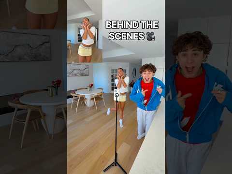BEHIND THE SCENES 🤣