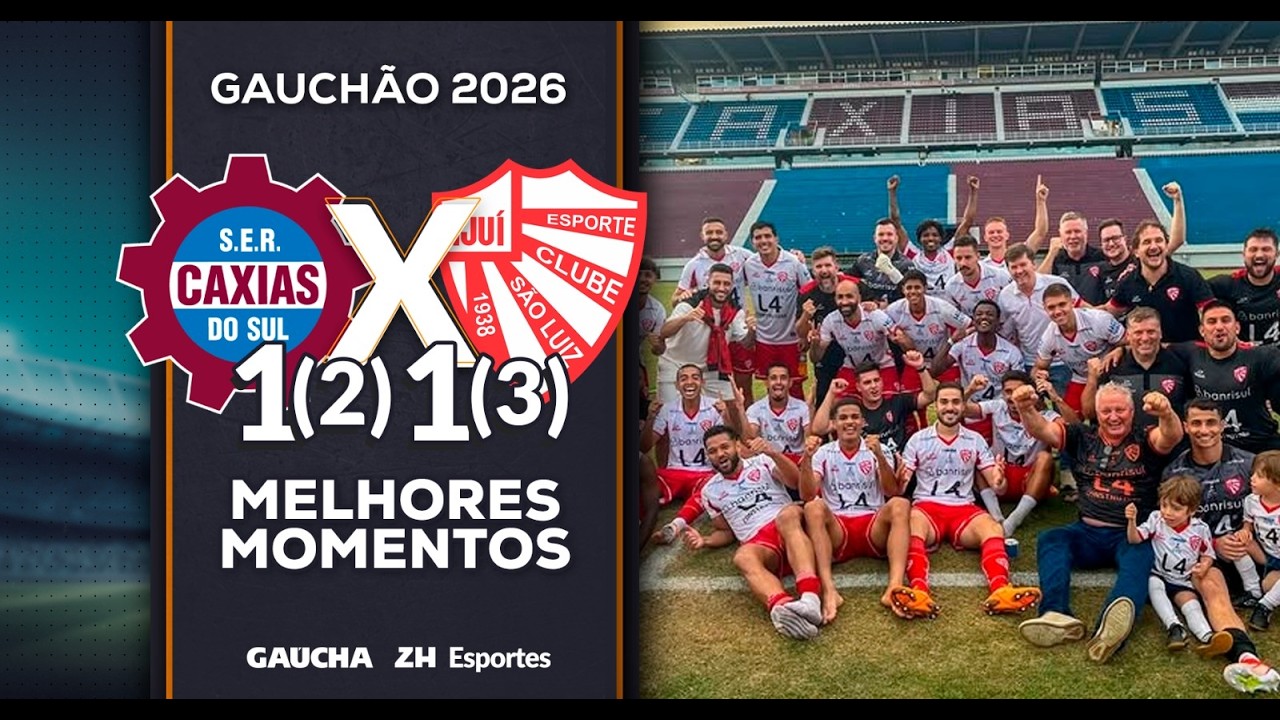 Caxias vs São Luiz Highlights