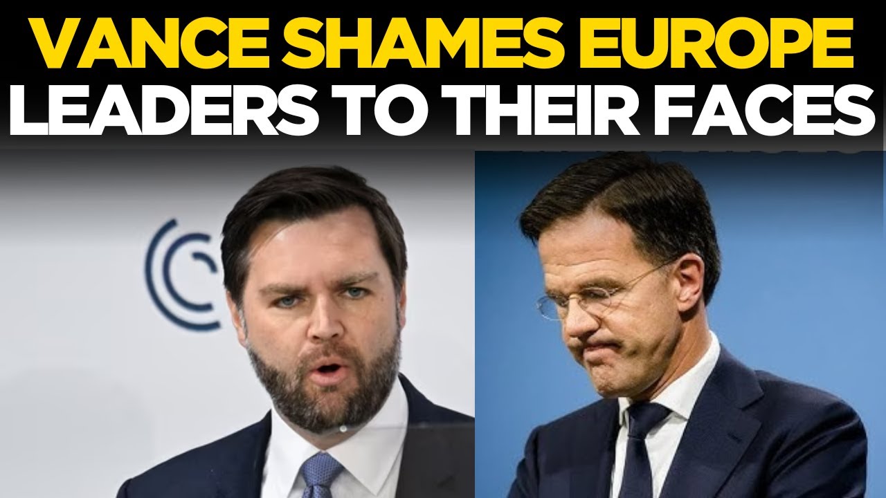 LIVE: JD Vance Shames Europe Leaders To Their Faces, Leaves Room Stunned| Munich | USA | Trump