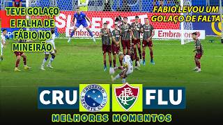 TEVE GOLAÇO DE FALTA E FALHA DE FABIO NO MINEIRÃO! EQUIPE MINEIRA FOI BUSCAR O RESULTADO EM CASA