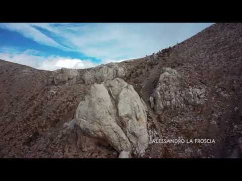 Mandria di camosci sul Monte Camicia, poesia ad alta quota