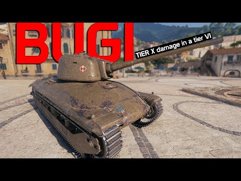 Tier X damage in a tier VI! - Bugi | World of Tanks