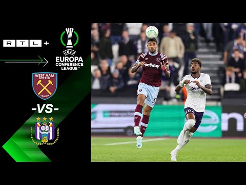 West Ham United vs. RSC Anderlecht – Highlights & Tore | UEFA Europa Conference League
