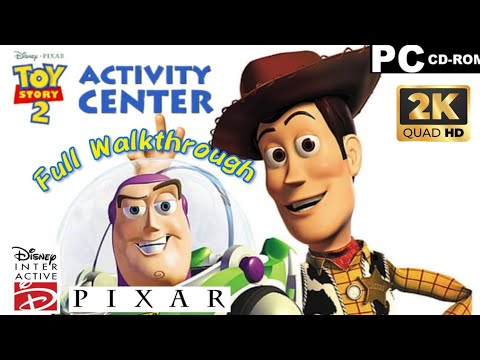 Disney•Pixar's Toy Story 2: Activity Centre (1999) PC Gameplay - 2K60fps 