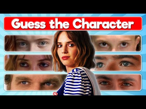 Guess the Stranger Things Character by the Eyes