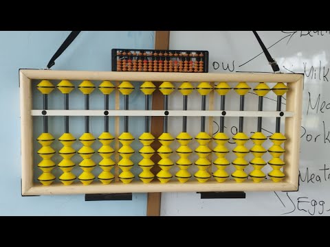 WIE MAN EINEN ABAKUS VERWENDET 🧮 EINFÜHRUNG IN STUFE 1 # UCMAS KENIA 😊