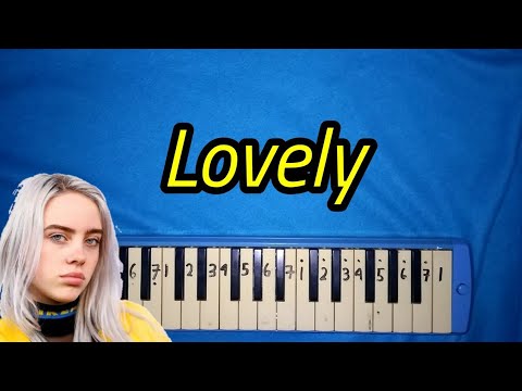 Lovely - Billie eilish,Khalid melodica/pianika cover