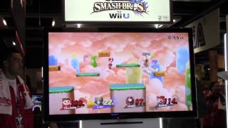 Super Smash Bros Wii U: Mushroom Kingdom U (PAX 2014 Gameplay)