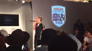 Bridget Kelly & Mack Wilds " Act Like That " Live NYFW Kia Style 360 Angela Simmons