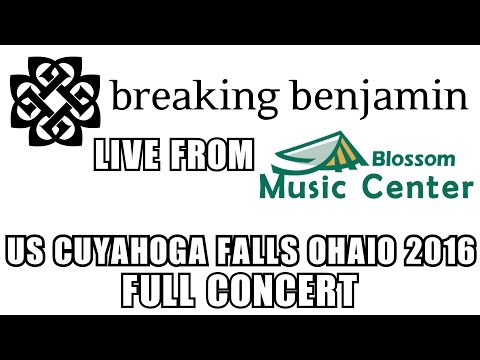 BREAKING BENJAMIN LIVE 2016 FROM BLOSSOM MUSIC CENTER FULL CONCERT