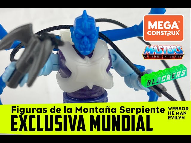 Vídeo relacionado con Mega Construx Probuilders Masters of The Universe Coleccionistas Montaña de la Serpiente Bloques de construccción con Figuras de acción, 3800 Piezas, Juguete +10 años (Mattel HHD16)
