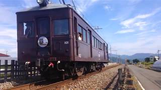 上毛電鉄で旧型デハ101 運転   (16/10/23)