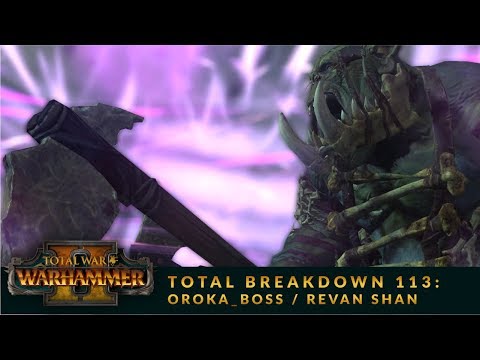 Total Breakdown 113 (WH2) - Greenskins vs Dark Elves - Warhammer 2 Mortal Empires Battle