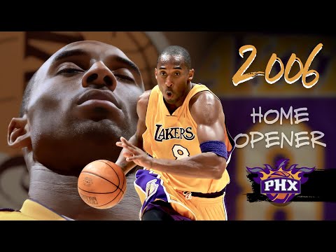 Kobe Bryant Drops 39 Pts on Nash’s Suns in 2005-06 Staples Opener | Full Highlights