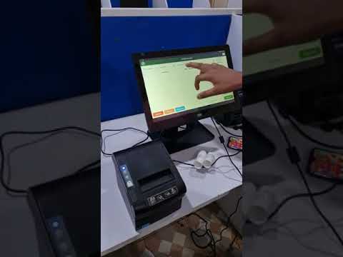 Android Pos Machine Full System With Printer & Billing Softwate.