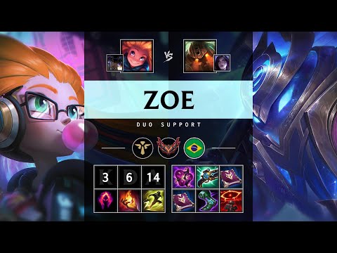 Zoe Support vs Nautilus - BR Grandmaster Patch 25.08