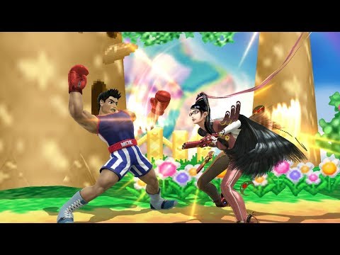 Super Smash Bros. for Wii U: Offline: Carls493 (Little Mac) Vs. gram (Bayonetta)