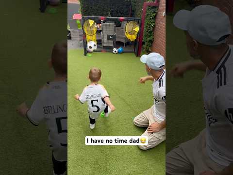 I have not time dad #soccer #realmadried #football #bellingham #laliga