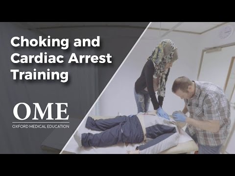 Choking and Cardiac Arrest (Code Blue) Advanced Life Support
