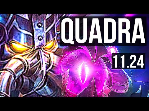 KASSADIN vs VEL'KOZ (MID) | Quadra, 68% winrate, Legendary | EUW Master | 11.24