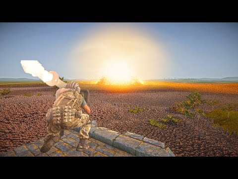 2,000,000 ZOMBIES ATTACK ON 3  HUMANITY'S ARMY | ULTIMATE EPIC BATTLE SIMULATOR 2