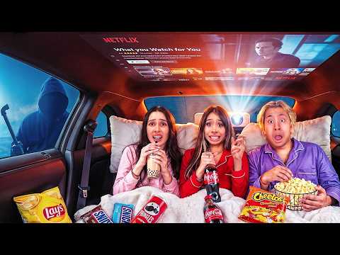 Living in my NEW Car for 24 HOURS WITH ELSA AND THOMAS