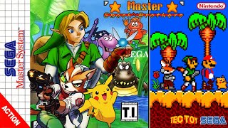 Master Smash Brothers - Hack of Psycho Fox [Master System]