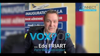 CONNECT Vox Pop – Edo Friart, Paris-Beauvais Airport