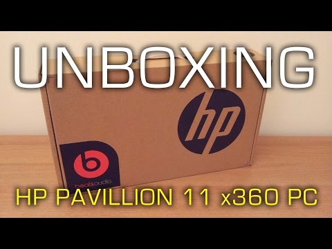 HP Pavillion 11 x360 PC Unboxing