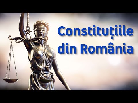 8. BAC ISTORIE: Constituţiile din România (remake)
