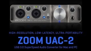 Video thumbnail for ZOOM UAC-2 Audio Interface Unbox by Qais Norway