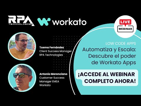 Descubre el poder de Workato Apps" - YouTube