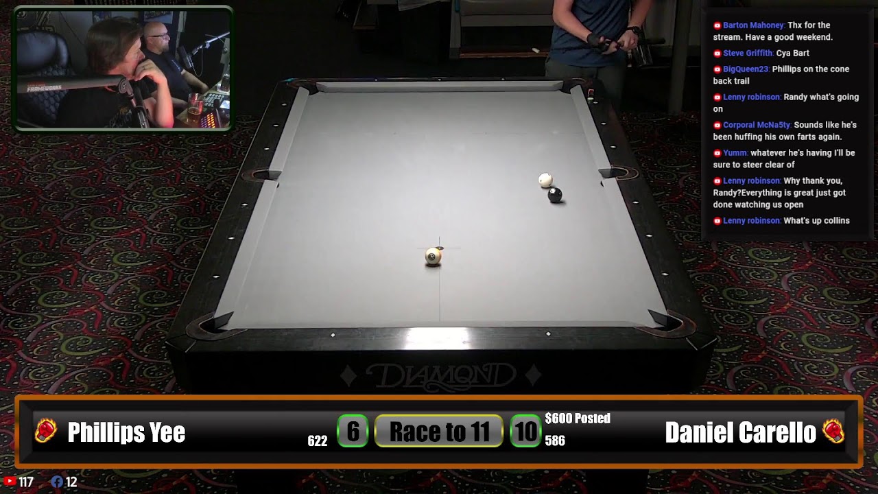 FNF #128 | SWEATIN the US Open | JJ Vs Rance | DANIEL CARELLO vs PHILLIPS YEE