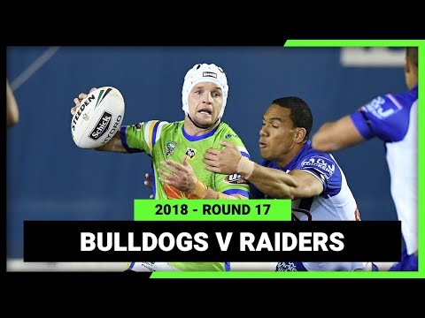 Canterbury-Bankstown Bulldogs v Canberra Raiders Round 17, 2018 | Full Match Replay | NRL