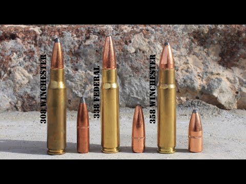 AMMO BATTLE!! 308 Winchester Federal Powershock Ballistics Gel Ammo Test