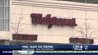 Walgreens offers free HIV testing