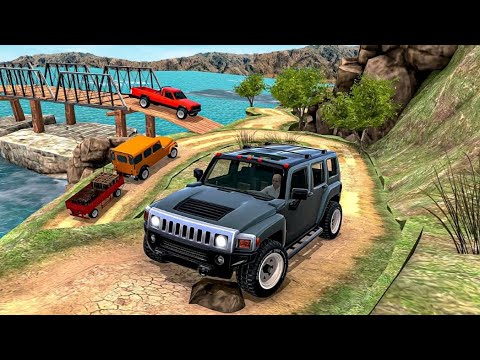 Offroad Jeep Driving Simulator 3D - Real 4x4 Hummer Luxury Suv  Driver- Android Gameplay
