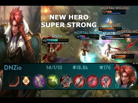 NEW HERO CAINE SUPER STRONG! Vainglory 5v5