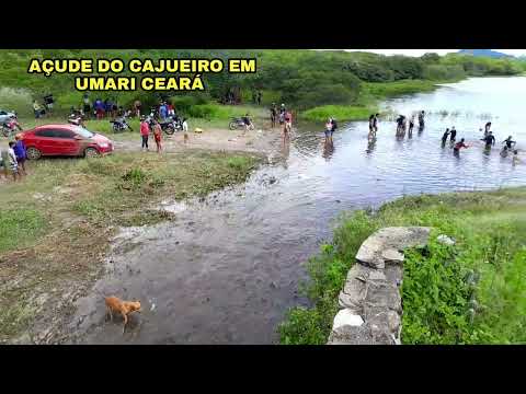 AÇUDE DO CAJUEIRO EM UMARI CEARÁ 14 DE ABRIL DE 2024