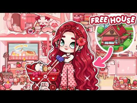 I Built a FREE Small Red House! ❤️ (So Cute!) | Avatar World | Pazu
