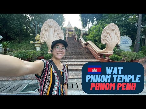 Visitando o Templo Wat Phnom Daun Penh em Phnom Penh [passeio a pé]
