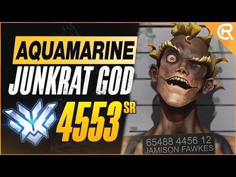 BEST OF AQUAMARINE - THE JUNKRAT GOD | Overwatch Aquamarine Junkrat Montage