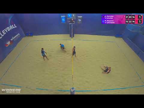 10:30 A.Matvieiev / V.Antoniuk  - M.Stepanov / V.Tyshchenko | Winners Beach Volleyball