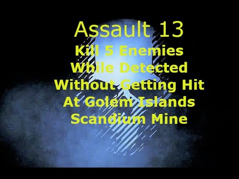 Ghost Recon Breakpoint : Assault 13 : 5 Kills Detected Without Getting Hit - Scandium Mine *NEW*