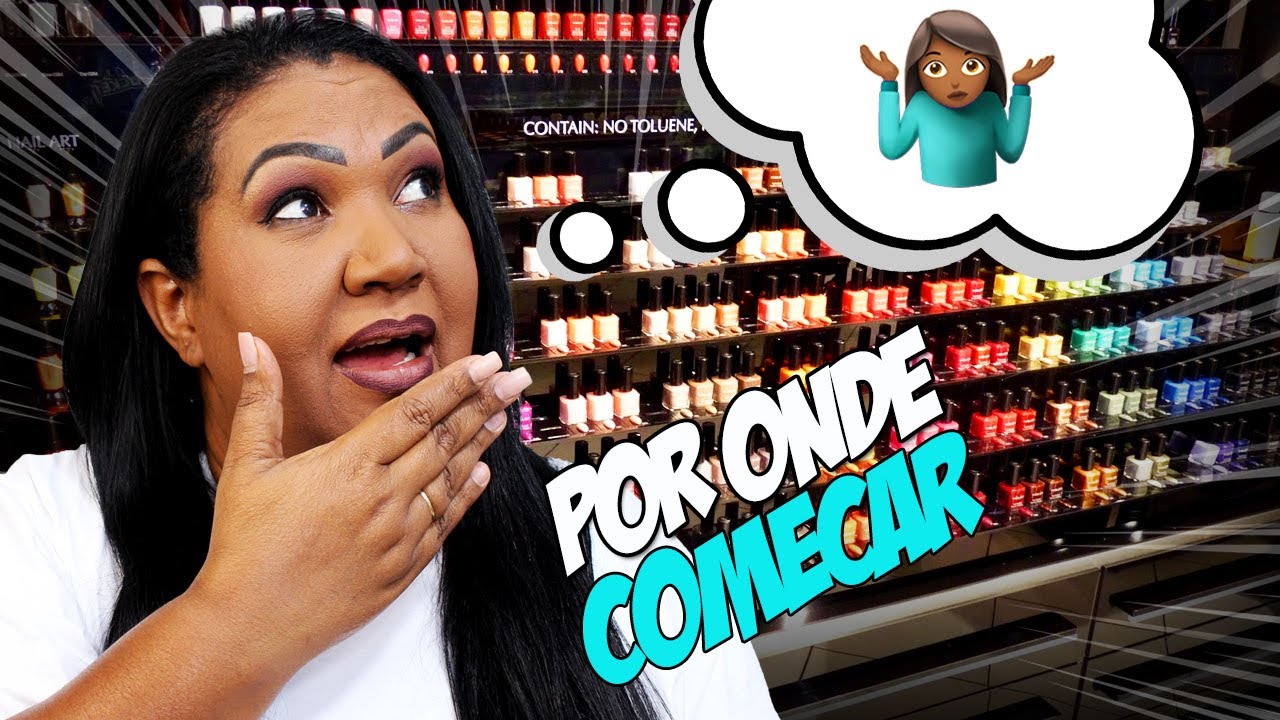 MATERIAIS DE UNHA PARA MANICURE INICIANTE