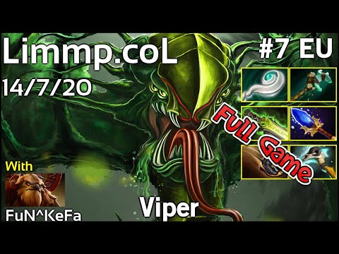 Limmp [coL] Viper - Dota 2 Full Game 7.19