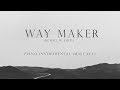 Way Maker - Piano Instrumental Cover (Male Key) with lyrics by GershonRebong