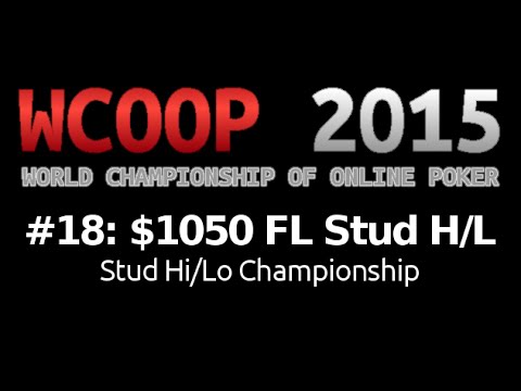 [WCOOP 2015] Event #18: $1,050 FL Stud H/L {Championship}, $50K Gtd