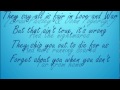 Love and War -Brad Paisley~country song with lyrics